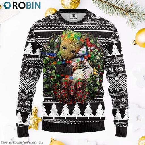 Chicago White Sox Groot Hug Ugly Christmas Sweater, Christmas Gifts Ideas