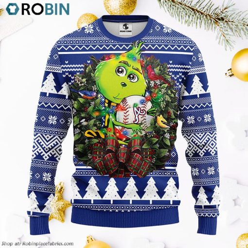 Atlanta Braves Grinch Hug Ugly Christmas Sweater, Christmas Gifts Ideas