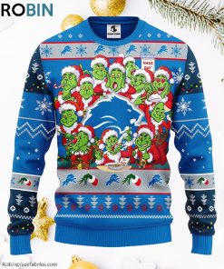 Detroit Lions 12 Grinch Xmas Day Ugly Christmas Sweater, Christmas Gifts Ideas Detroit Lions 12 Grinch Xmas Day Ugly Christmas Sweater, Christmas Gifts Ideas