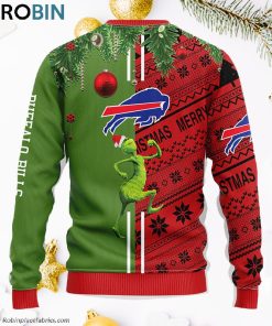 Buffalo Bills Grinch & Scooby-Doo Ugly Christmas Sweater