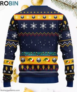 Buffalo Sabres 12 Grinch Xmas Day Ugly Christmas Sweater