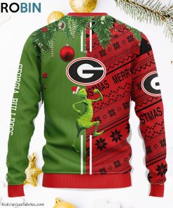 Georgia Bulldogs Grinch & Scooby-doo Ugly Christmas Sweater, Christmas Gifts Ideas