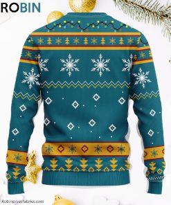 Jacksonville Jaguars Funny Grinch Ugly Christmas Sweater