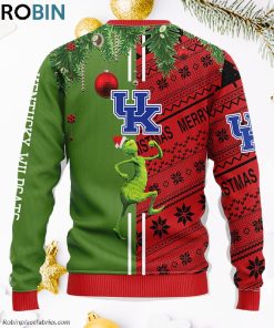 Kentucky Wildcats Grinch & Scooby-doo Ugly Christmas Sweater