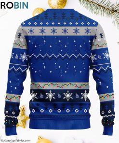 Los Angeles Dodgers Dabbing Santa Claus Ugly Christmas Sweater