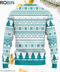 Miami Dolphins Grinch Hug Ugly Christmas Sweater, Christmas Gifts Ideas
