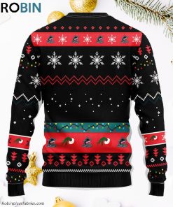 Miami Marlins Grinch Ugly Christmas Sweater