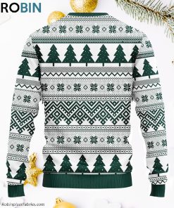 Michigan State Spartans Tree Ball Ugly Christmas Sweater, Christmas Gifts Ideas