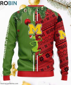 Michigan Wolverines Grinch & Scooby-doo Ugly Christmas Sweater, Christmas Gifts Ideas