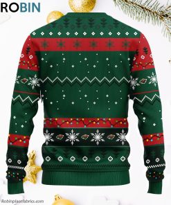 Minnesota Wild Hohoho Mickey Ugly Christmas Sweater, Christmas Gifts Ideas
