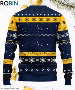 Nashville Predators Hohoho Mickey Ugly Christmas Sweater