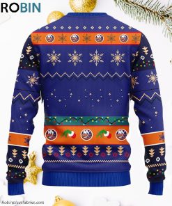 New York Islanders Grinch Ugly Christmas Sweater