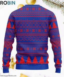 New York Rangers Grinch Hug Ugly Christmas Sweater New York Rangers Grinch Hug Ugly Christmas Sweater