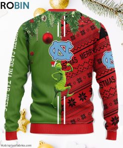 North Carolina Tar Heels Grinch & Scooby-doo Ugly Christmas Sweater, Christmas Gifts Ideas