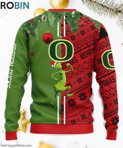 Oregon Ducks Grinch & Scooby-doo Ugly Christmas Sweater