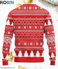 Chicago Blackhawks Grinch Hug Ugly Christmas Sweater