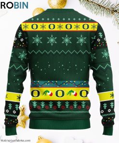 Oregon Ducks Grinch Ugly Christmas Sweater