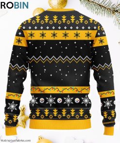 Pittsburgh Steelers Dabbing Santa Claus Ugly Christmas Sweater