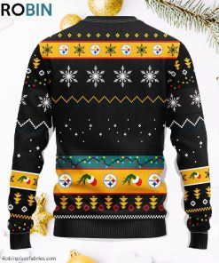 Pittsburgh Steelers Grinch Ugly Christmas Sweater Pittsburgh Steelers Grinch Ugly Christmas Sweater