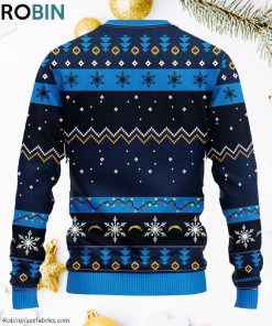 San Diego Chargers Dabbing Santa Claus Ugly Christmas Sweater