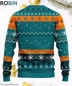 San Jose Sharks Dabbing Santa Claus Ugly Christmas Sweater