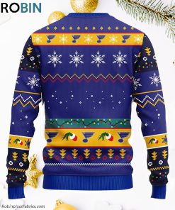 St. Louis Blues 12 Grinch Xmas Day Ugly Christmas Sweater, Christmas Gifts Ideas