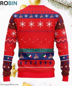St. Louis Cardinals 12 Grinch Xmas Day Ugly Christmas Sweater