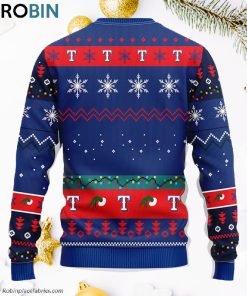 Texas Rangers Grinch Ugly Christmas Sweater