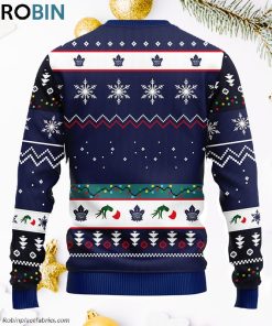 Toronto Maple Leafs 12 Grinch Xmas Day Ugly Christmas Sweater, Christmas Gifts Ideas