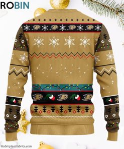 Anaheim Ducks 12 Grinch Xmas Day Ugly Christmas Sweater, Christmas Gifts Ideas