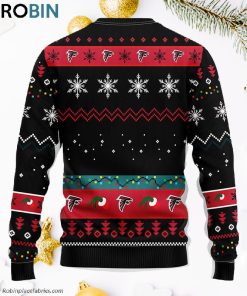 Atlanta Falcons Grinch Ugly Christmas Sweater