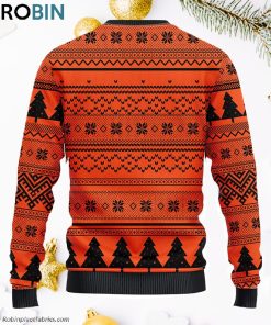 Cincinnati Bengals Grinch Hug Ugly Christmas Sweater Cincinnati Bengals Grinch Hug Ugly Christmas Sweater