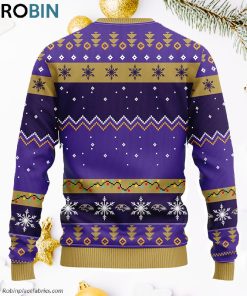 Baltimore Ravens Dabbing Santa Claus Ugly Christmas Sweater Baltimore Ravens Dabbing Santa Claus Ugly Christmas Sweater