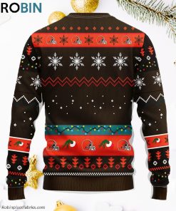 Cleveland Browns Grinch Ugly Christmas Sweater Cleveland Browns Grinch Ugly Christmas Sweater