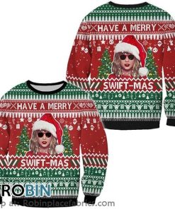 3D Have A Merry Swift Mas Christmas Ugly Sweater 3D Printed