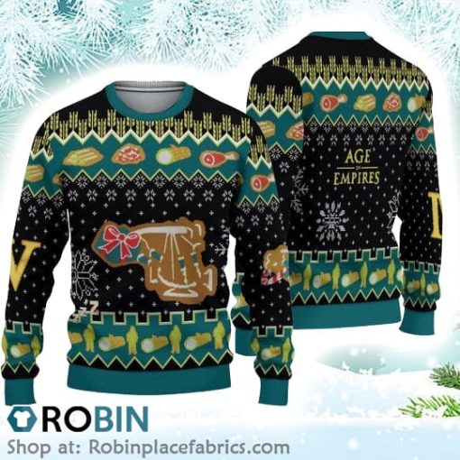 Age Of Empires Holiday Christmas Ugly Sweater 3D Printed