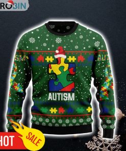 Autism Ugly Christmas Sweater