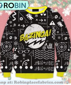 Bazinga Christmas Ugly Christmas Sweater