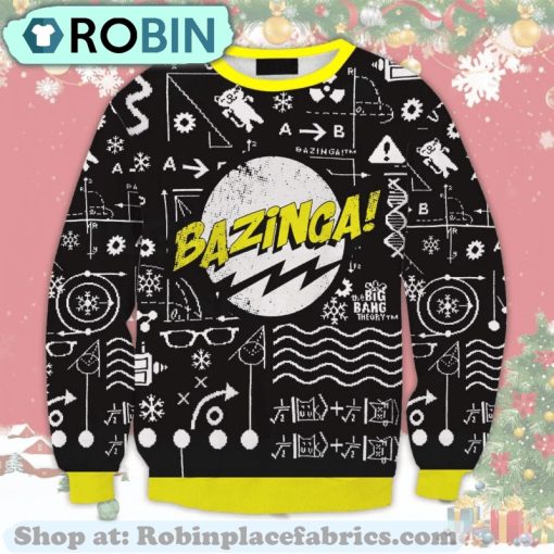 Bazinga Christmas Ugly Christmas Sweater