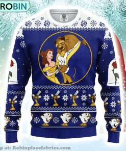 Beauty And The Beast Disney Ugly Christmas Sweater