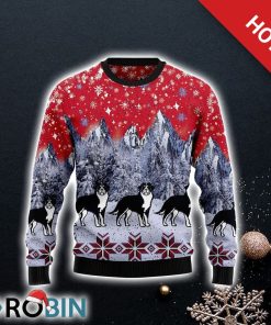 Bernese Mountain Dog Snow Ugly Christmas Sweater, Dog Lover Christmas Sweater