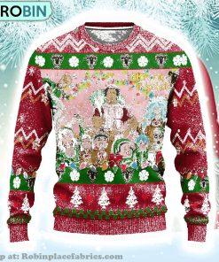 Black Clover Anime Christmas Black Clover Anime Gift Fan Christmas Ugly Sweater