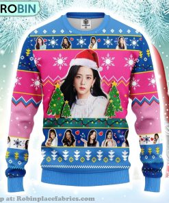Black Pink Merry Xmas Gifts Jisoo Ugly Christmas Sweater