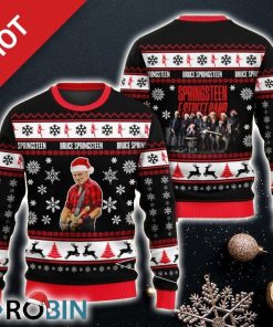 Bruce Springsteen Ugly Sweater Black Christmas For Men And Women Gift