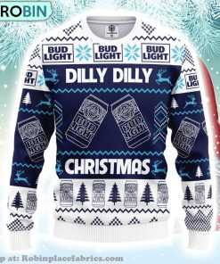 Bud Light Dilly Dilly Merry Xmas Gift Ugly Christmas Sweater