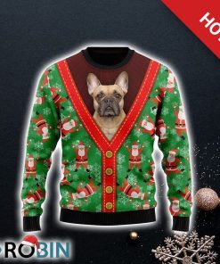 Bulldog Ugly Christmas Sweater, Pet Lover Christmas Sweater
