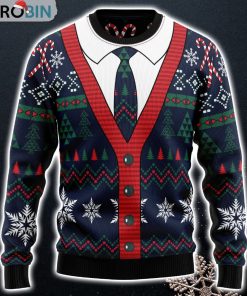 Cardigan Ugly Christmas Sweater