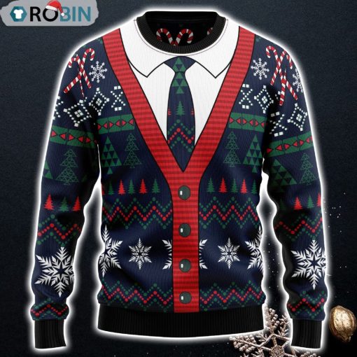 Cardigan Ugly Christmas Sweater
