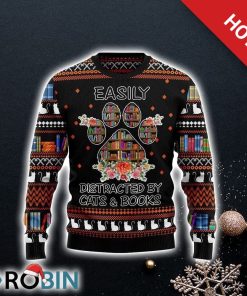 Cat Be Kind Ugly Christmas Sweater For Cat Lover Christmas