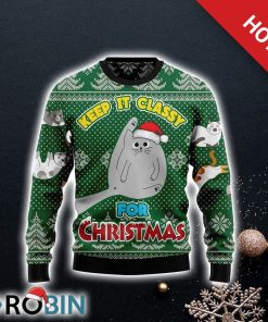 Cat Show Me Your Kitties Ugly Christmas Sweater For Cat Lover Christmas